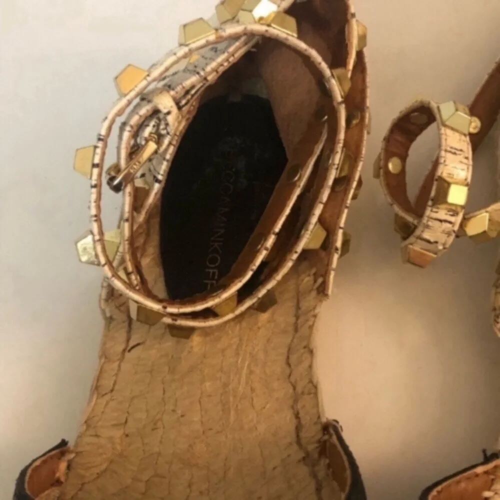 Rebecca Minkoff Studded Espadrilles With Mesh